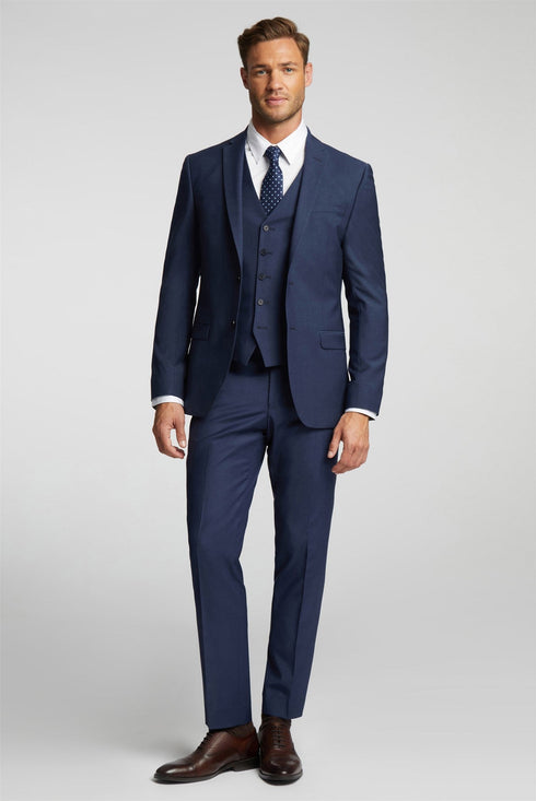 PANAMABJ-Suits-PREMIUM BLUE PANAMA SLIM SUIT JKTIntroducing our latest addition to the Ted Baker collection - the Premium Blue Panama Slim Suit Jacket. This suit jacket is crafted from high-quality materials and designed with the modern man in mind. The slim fit silhouette creates a sleek and sophisticated look, perfect for any formal occasion.What sets this suit jacket apart is the unique blue panama fabric. It adds a touch of texture and depth to the classic blue color, making it stand out from traditiona
